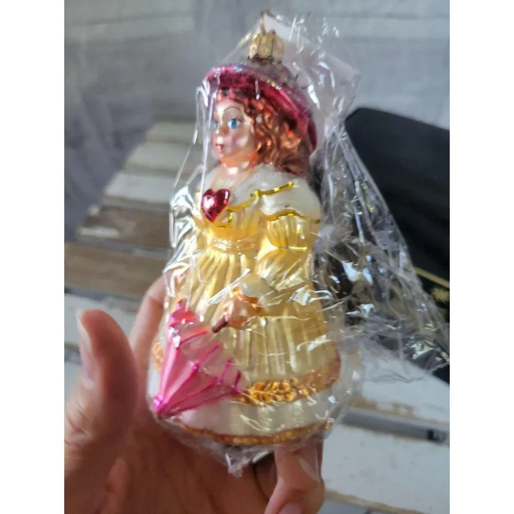 Radko Bonnie Maureen breast cancer ornament 1999 X‎
